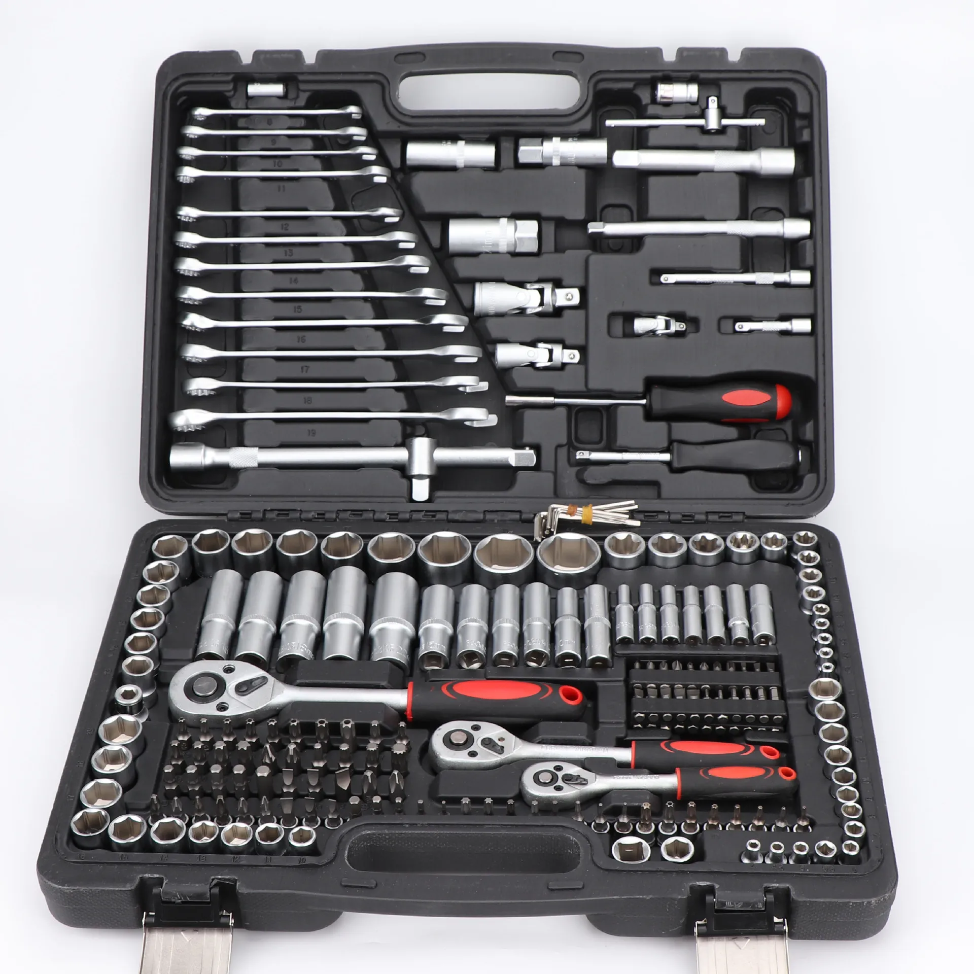 216pcs Socket Wrench Kits Auto Repair Tool Socket Ratchet Spanner Sets