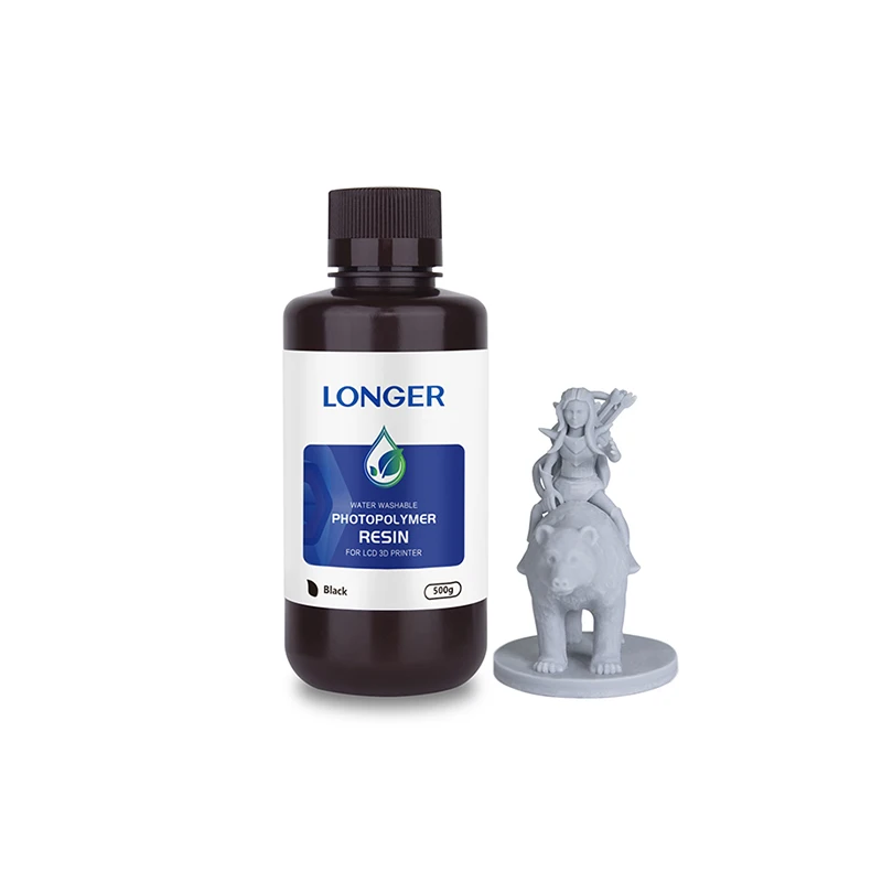 
Environment-friendly 500ml liquid 3d printer material with Uv sensitive flexible washing resin 