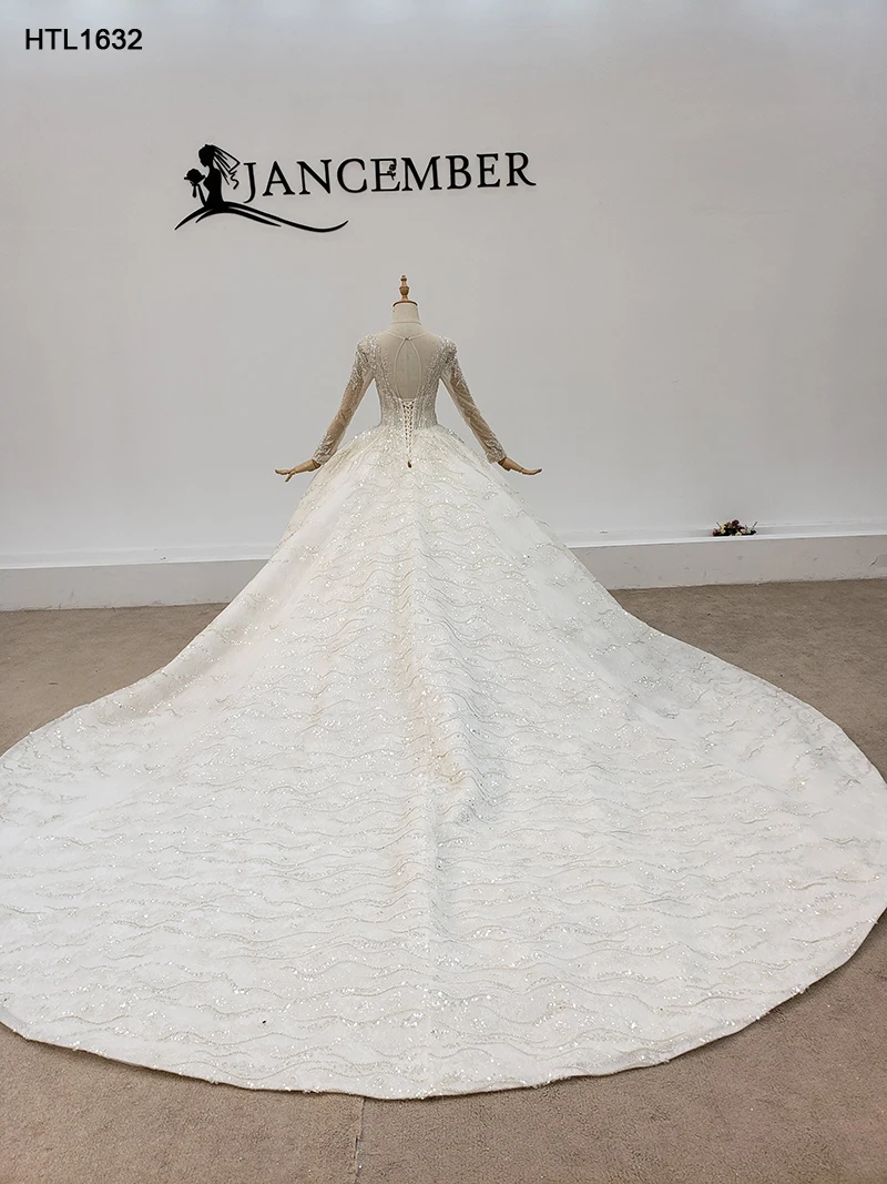 Jancember Htl1632 Wedding Dress Material Wedding Dress Bridal Gown