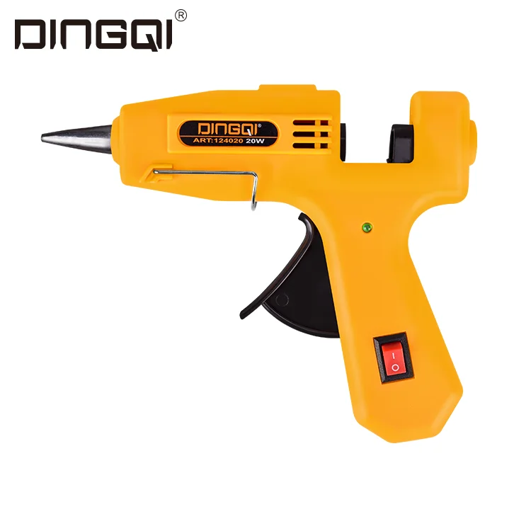 Type économique Pas Cher Prix Haute Qualité BRICOLAGE Distribution 20W Pistolet À Colle Thermofusible
