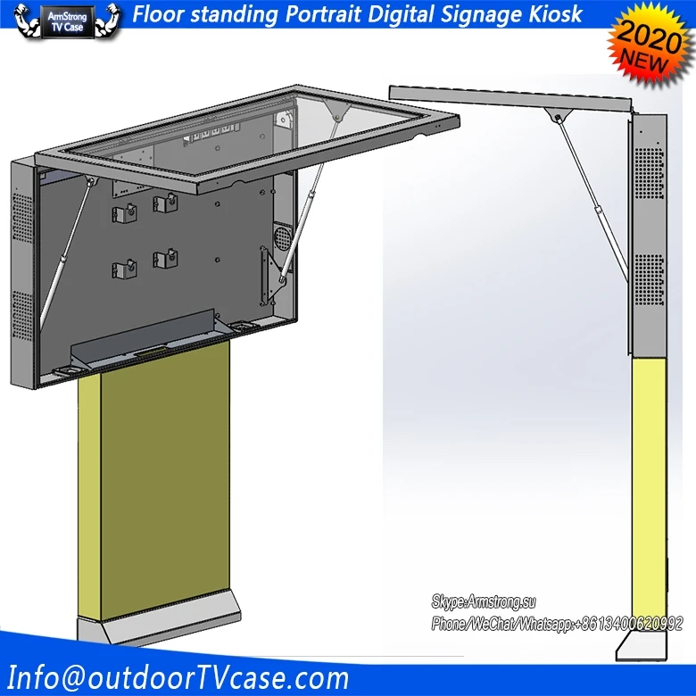 Arms1365fls 2020 Mais Novo Remoto Anunciar Exibição Verdadeiro Retrato