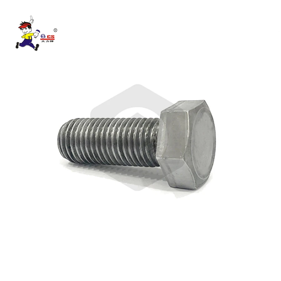 
Metric steel Hex head bolts M33-M52 class 6.8 Wholesale Carbon DIN931 DIN933 