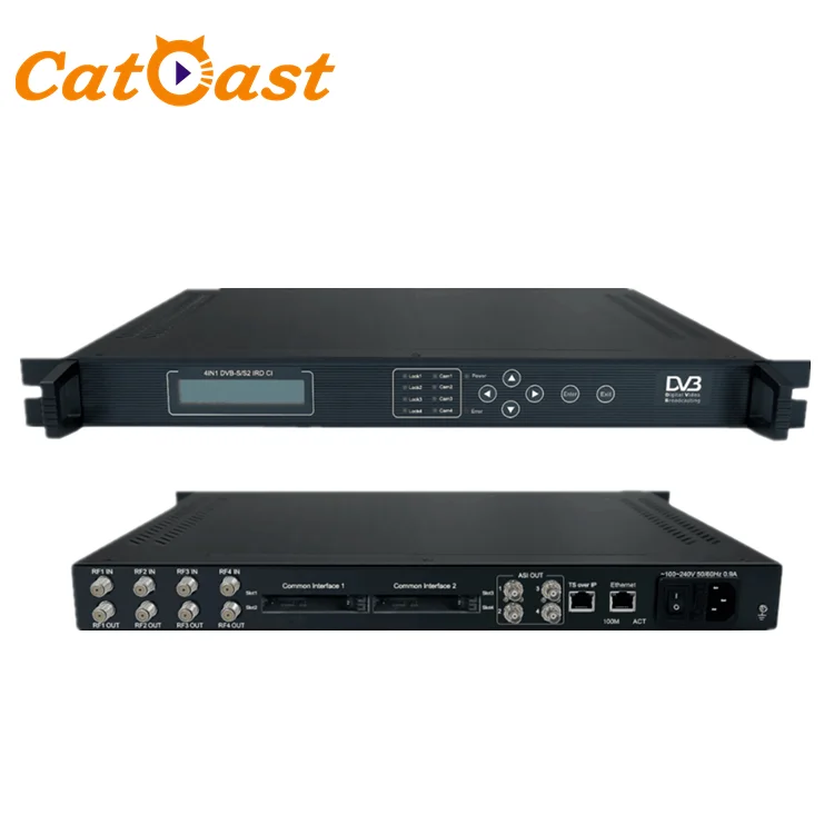 Digital Broadcasting Distribution Systems Dvbs Dvb S2 4 Channel Ip Ci