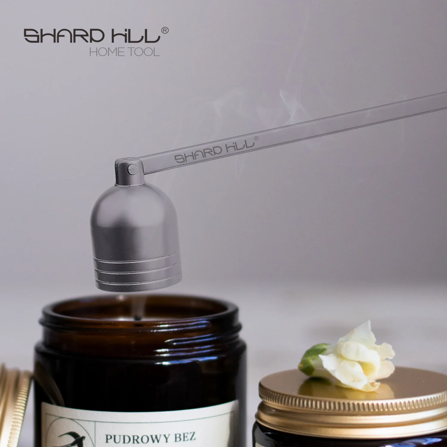 Aromatherapy Candle Extinguisher Tool Set with Cutter Wick Cutter Cover ...