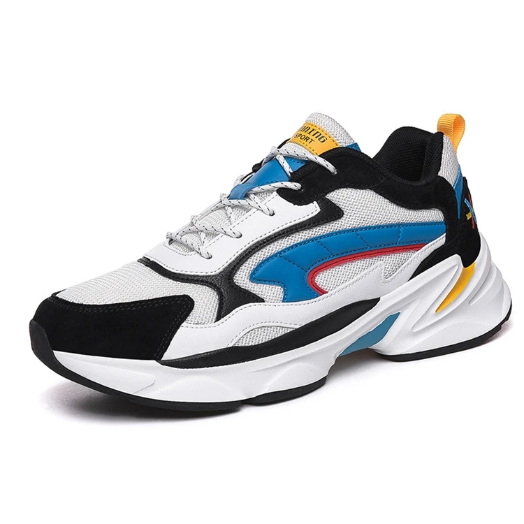 Walk Shoes Sports Gym Running Casual Mens Unbrand Men Black Sport Chunky Zapatillas Stylish New Fashion Man Walking Style