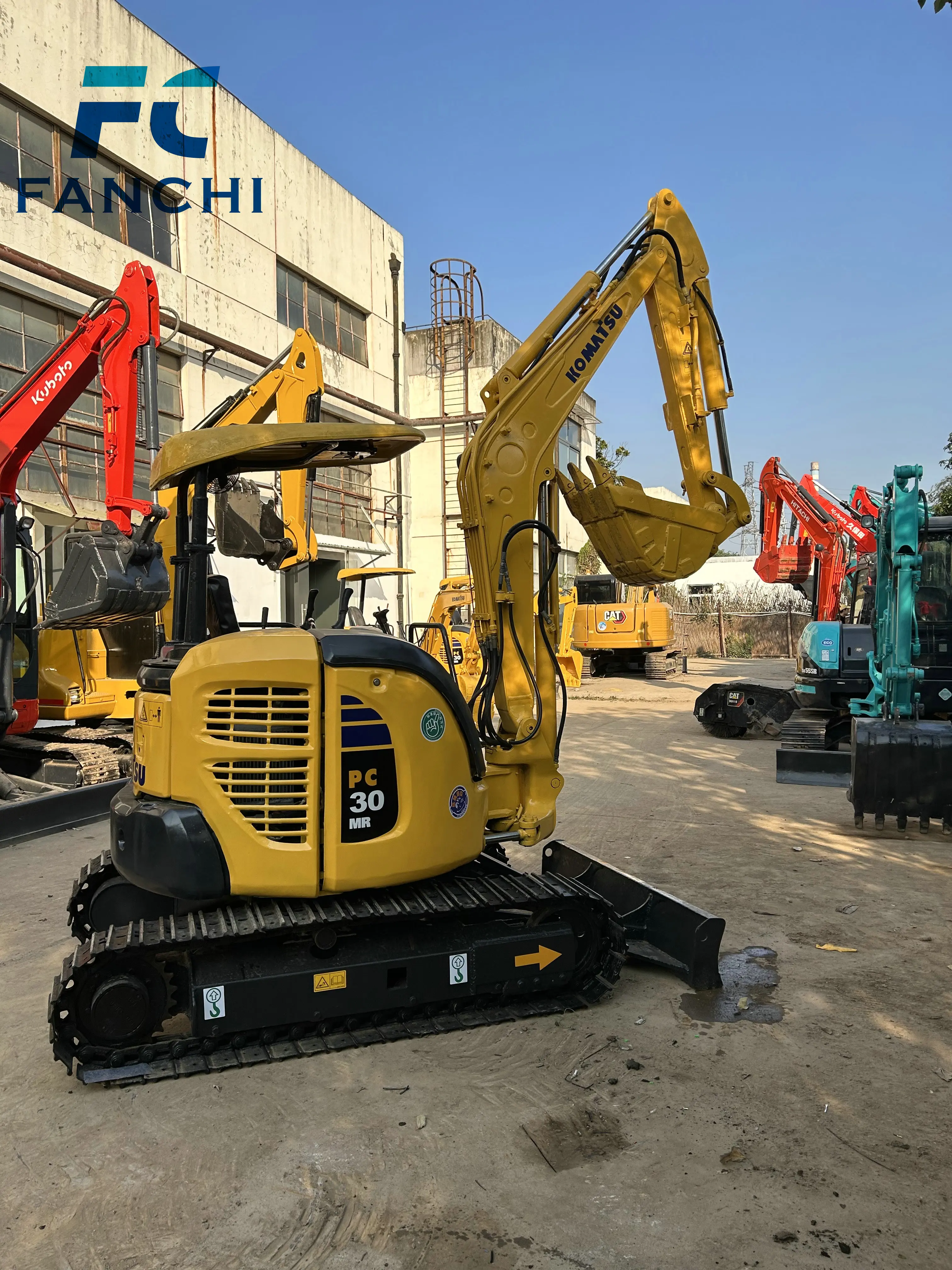 Japan Original Mini 3 Tons Komatsu 30MR Used Hydraulic Crawler ...