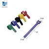 Colorful nylon hook loop cable tie self locking straps