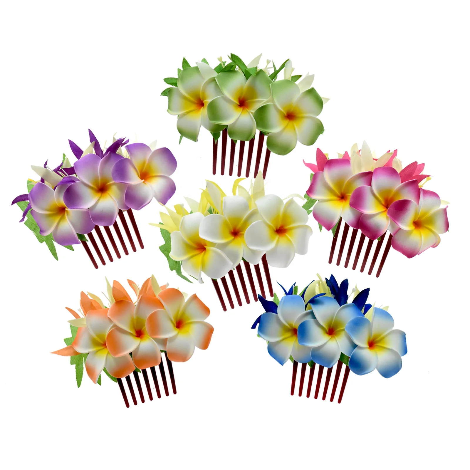 

floral flower hair accessorries,12 Pieces, Picture