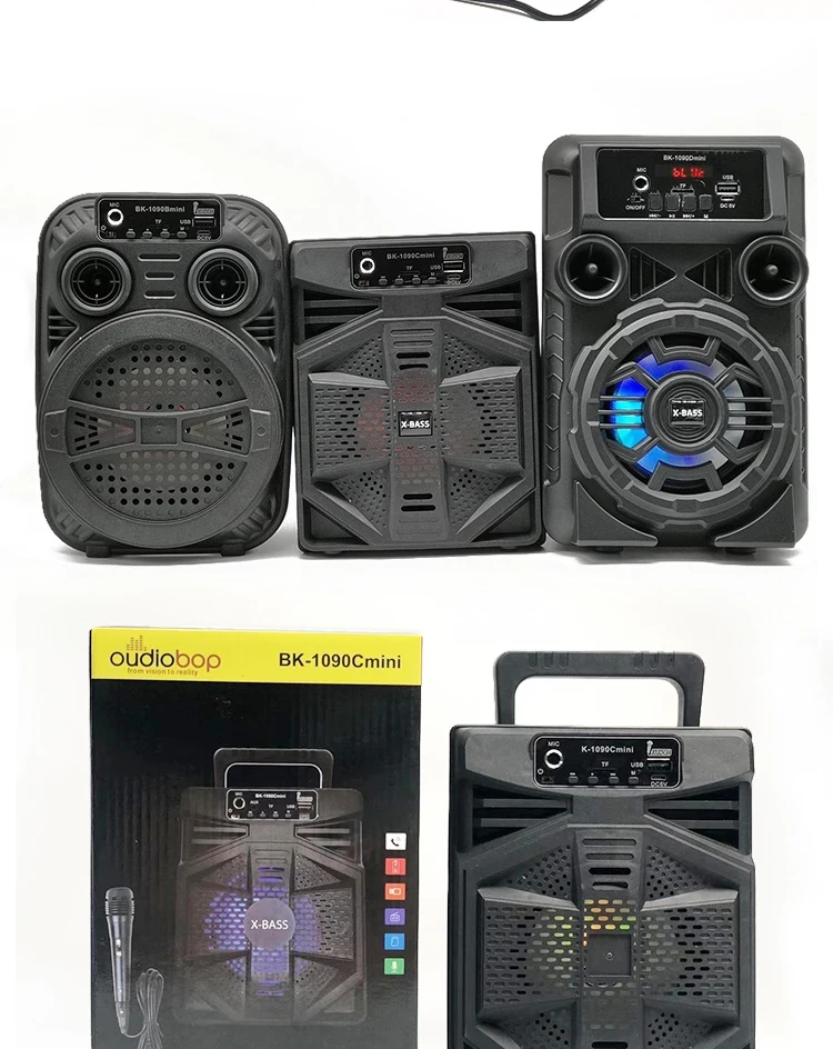 BK-1090C mini Outdoor bar party bluetooth speaker high quality bass bluetooth speaker - ANKUX.COM