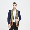 Autumn and Winter New Silk Double-sided Scarf Long Business High-grade Silk Scarf Gift Big Brand Scarf Men's Style