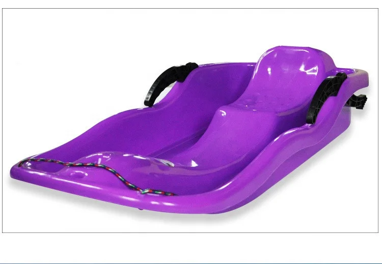 Winter Sports Skiing Supplies Children's Plastic Snow Sled for Grass and Sand