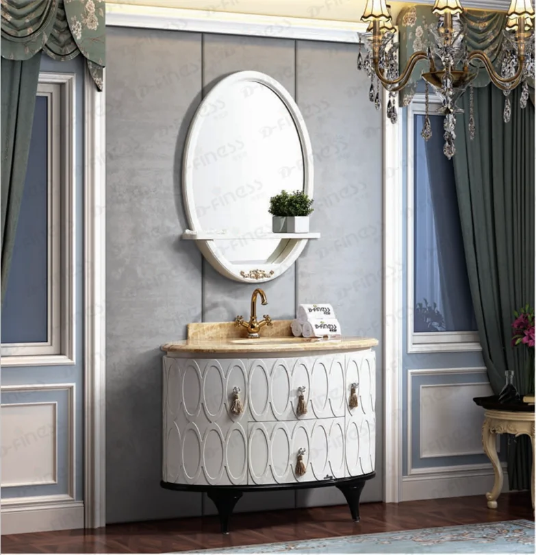 Marble Bathroom Antique Wood Bathroom Vanity Low Price Jade