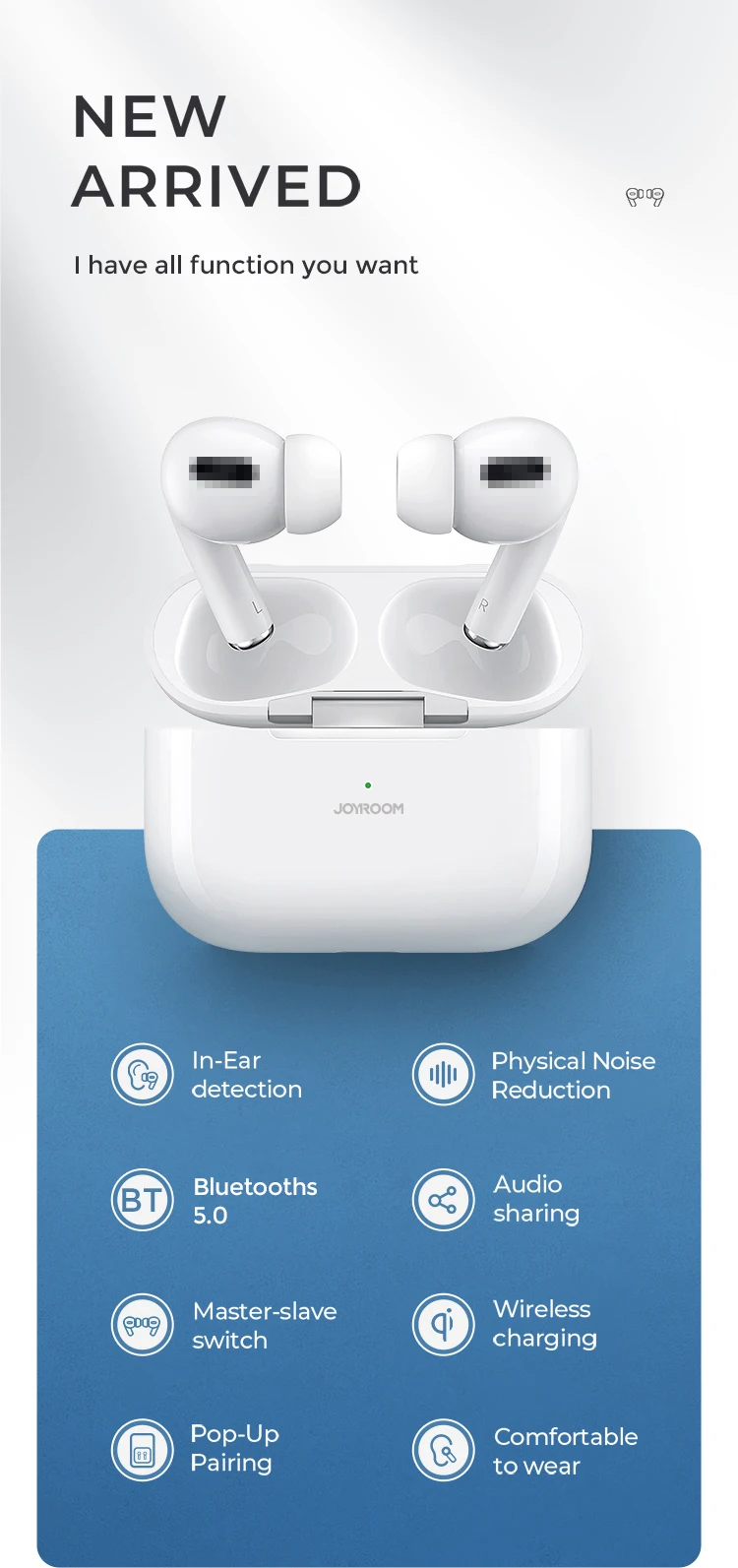 Joyroom Jr-t03 Pro Custom Logo In-ear 