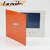 hot sale printing paper craft greeting card customized 7 inch lcd screen association company introduction video brochure