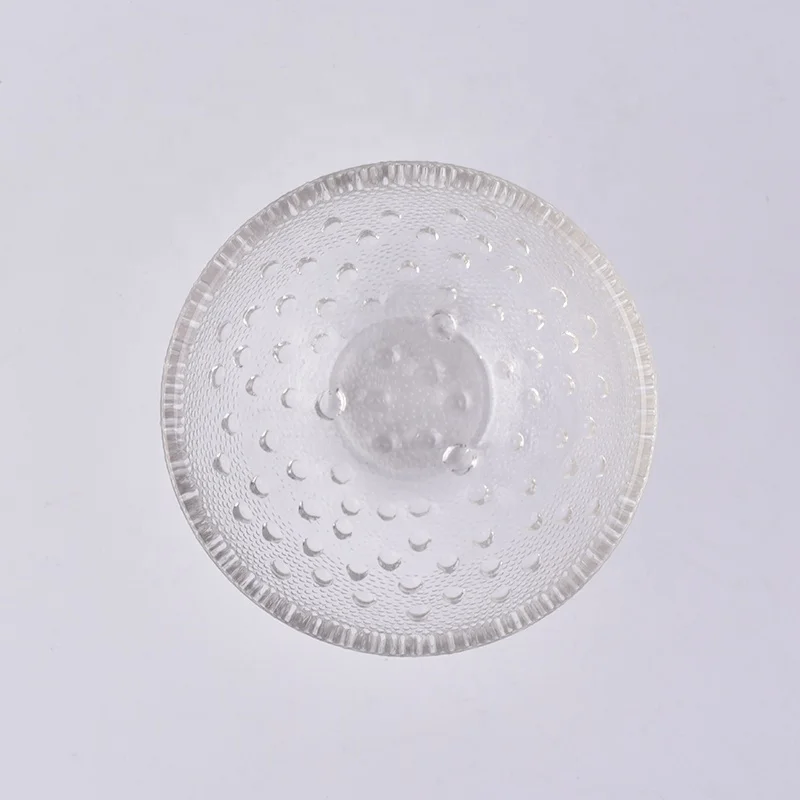 Unique bowl-shape candle holder tea light glass candle vessel wedding decor wholesale