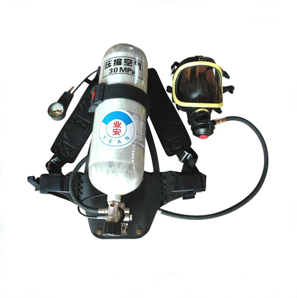 8l fire fighting self contained breathing apparatus