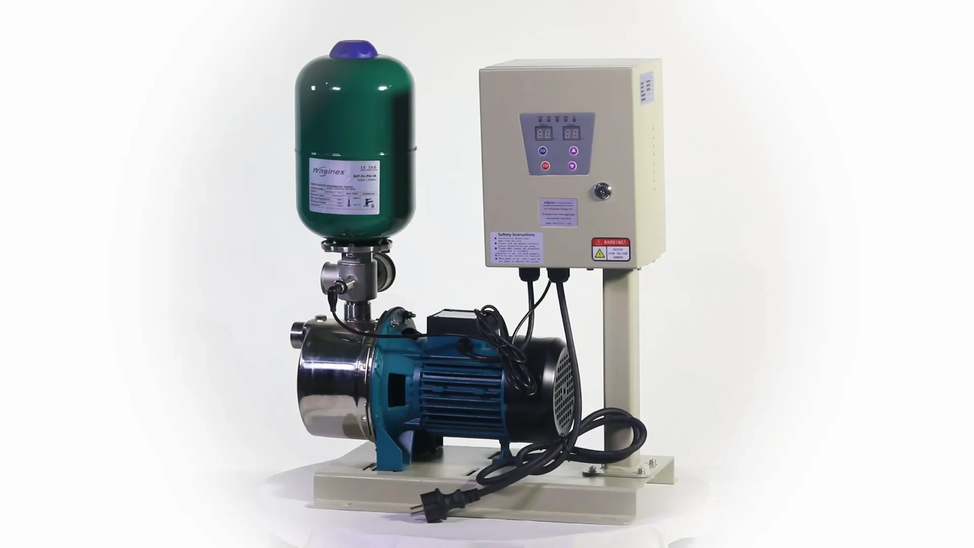 Wasinex Vertical Vfd Constant Pressure Booster Water Pump For Home/garden Buy Pressure Booster