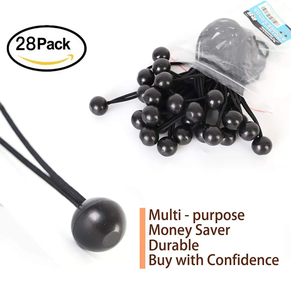 Bungee Cords With Balls Heavy Duty 28 Pieces Bungee Cords Bungee Rope ...