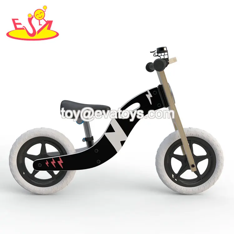 wooden baby balance bike