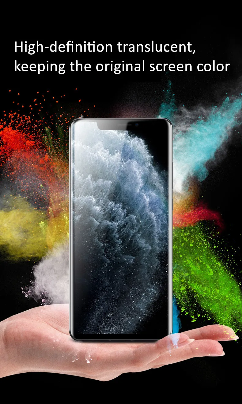 Anti scratch waterproof privacy screen protector for iphone 11