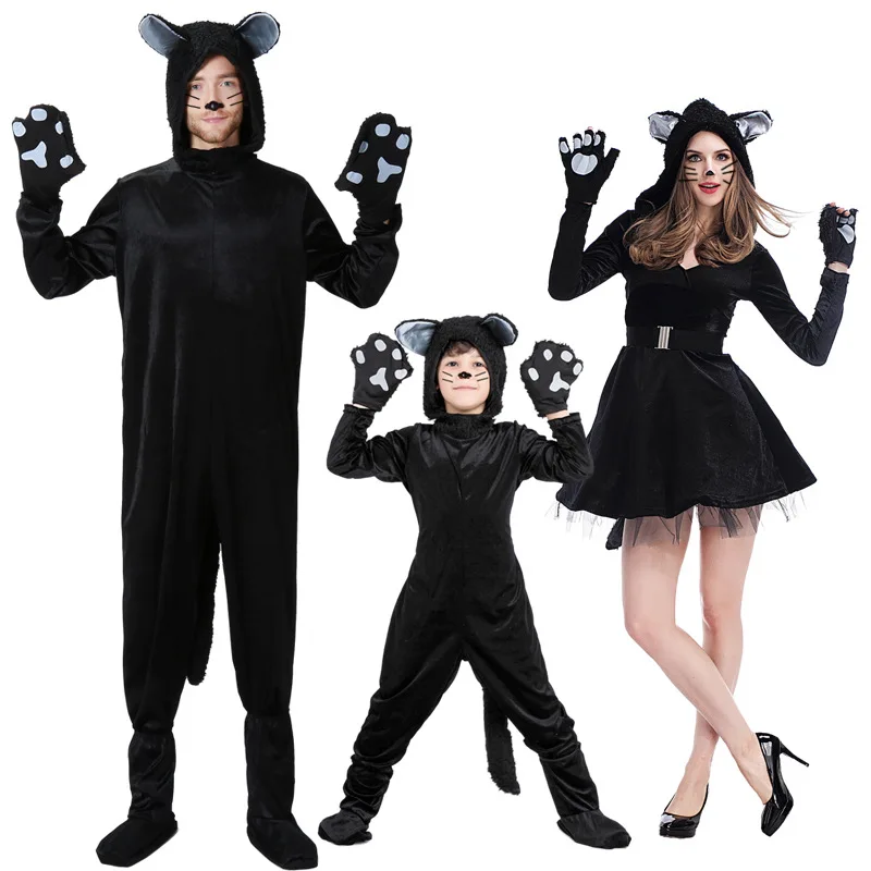 Fantasia De Gato Preto Para Criancas Traje De Festa De Halloween De Gatos Meninos Roupa De Palco Para Criancas Carnaval Fantasia Buy Meninos Traje Do Gato Do Dia Das Bruxas Criancas Encenar Desgaste Traje Do Gato Criancas Jumpsuit Gato