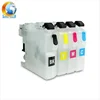 Supercolor Most Cheapest LC223 Refillable ink cartridge for Brother MFG-J4620DW J4625DW printer