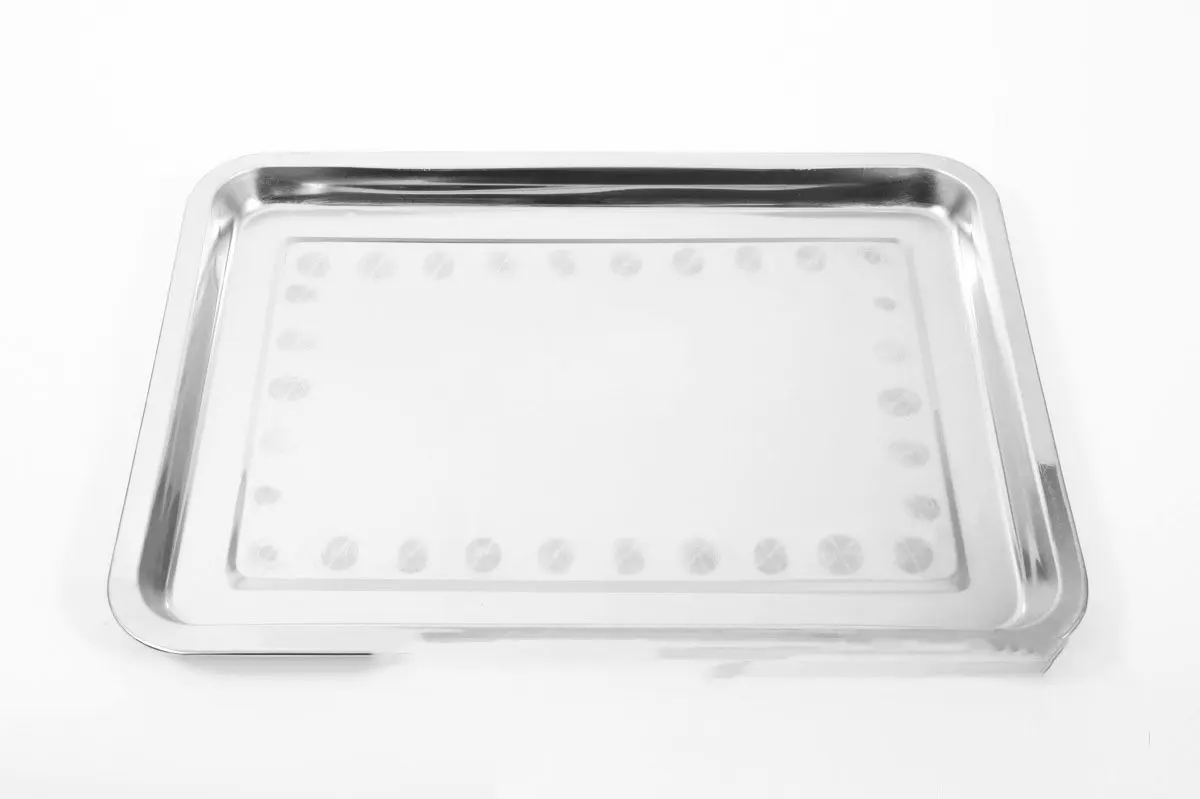 20 Mm Multisize Tray Square Metal Plates High Quality Kitchen