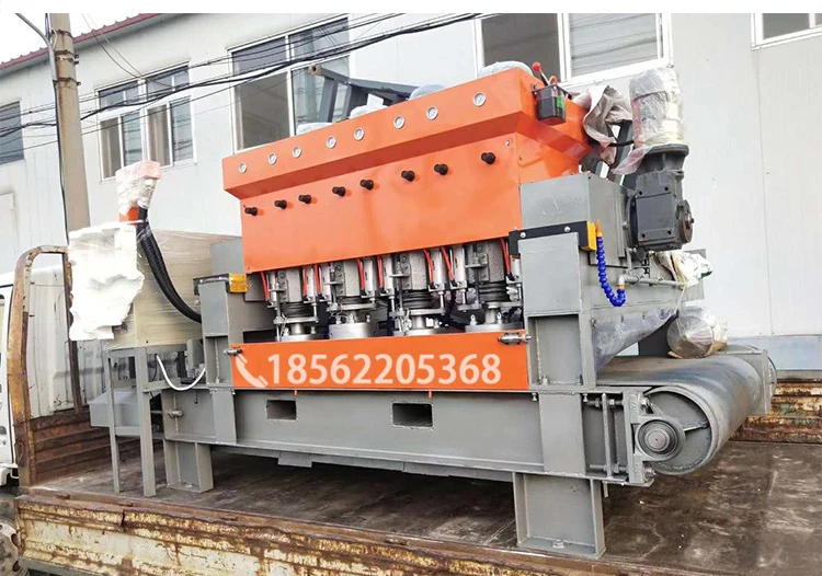 Stone Bush Hammering Automatic Litchi Surface Processing Machine Cnc