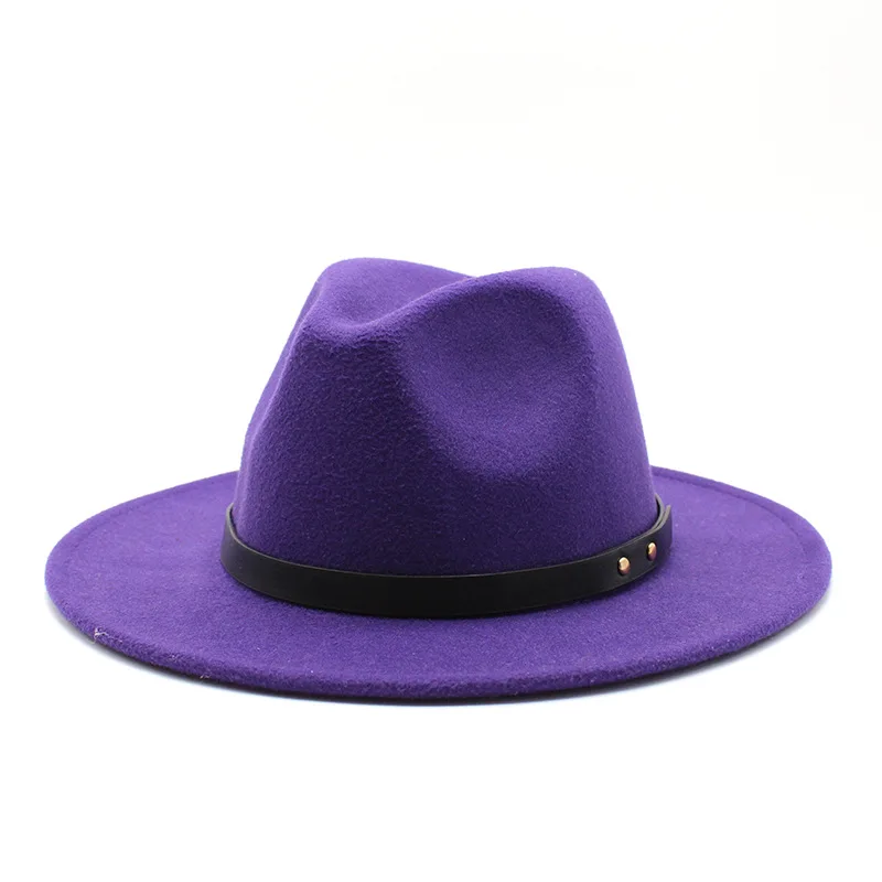 purple godfather hat