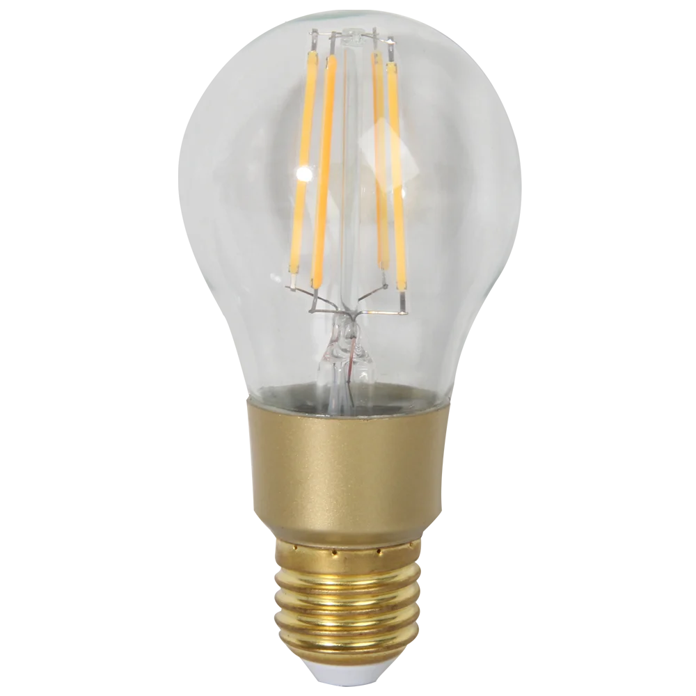 Tuya App Smart Life Control WI-FI 2.4G Hz led dimmable & CCT color change  light  bulb smart filament bulb 7w