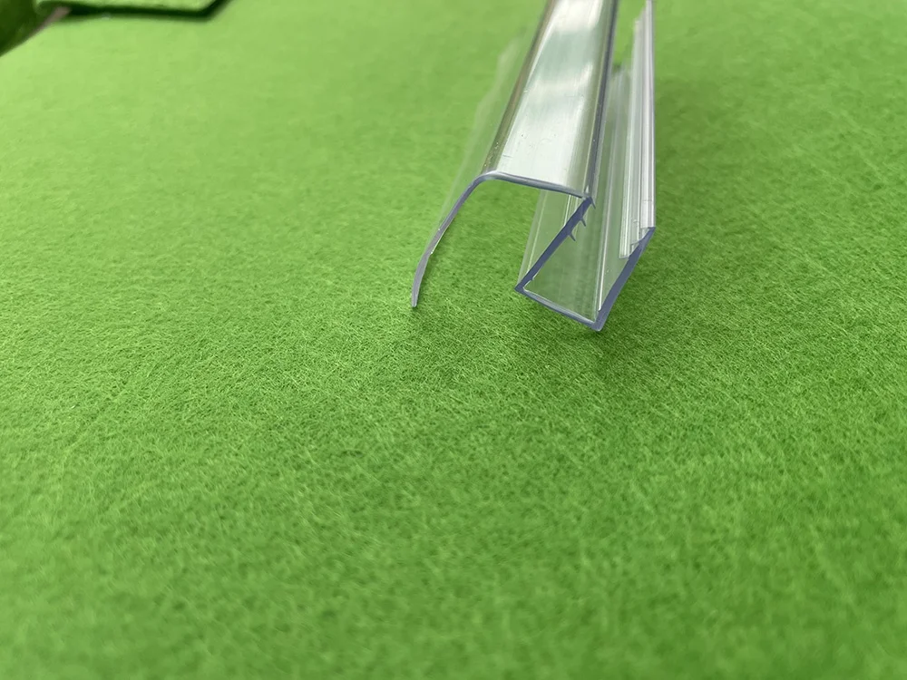Hot Sale Plastic PVC Sealing Shower Glass Door Waterproof  Strips details