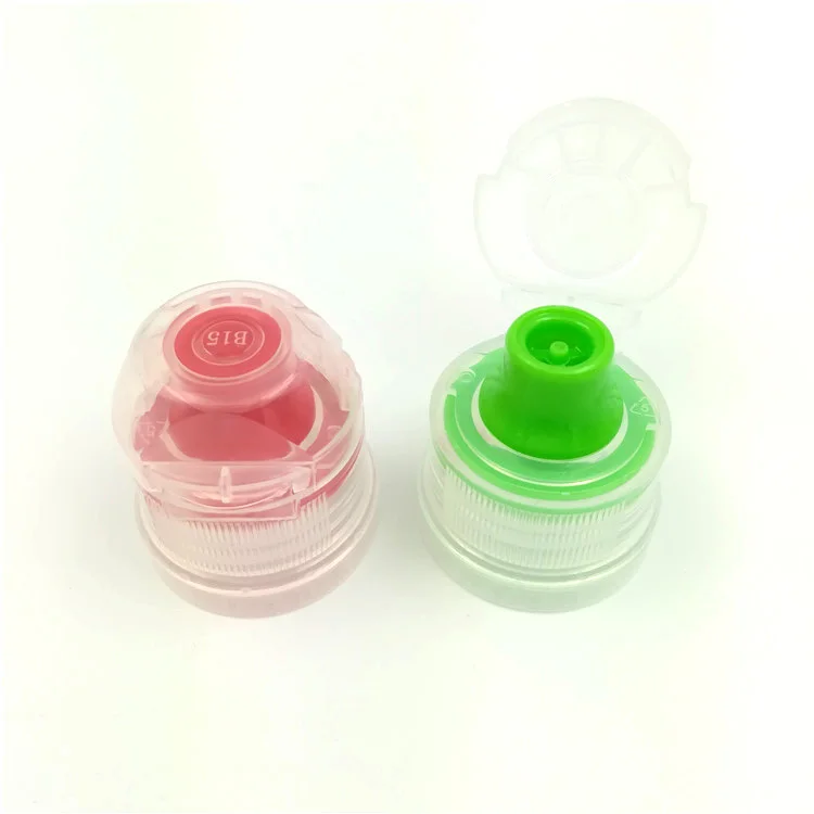 281810 Plastic Flip Top Cap For Sports Water Bottle Cap Pp Water