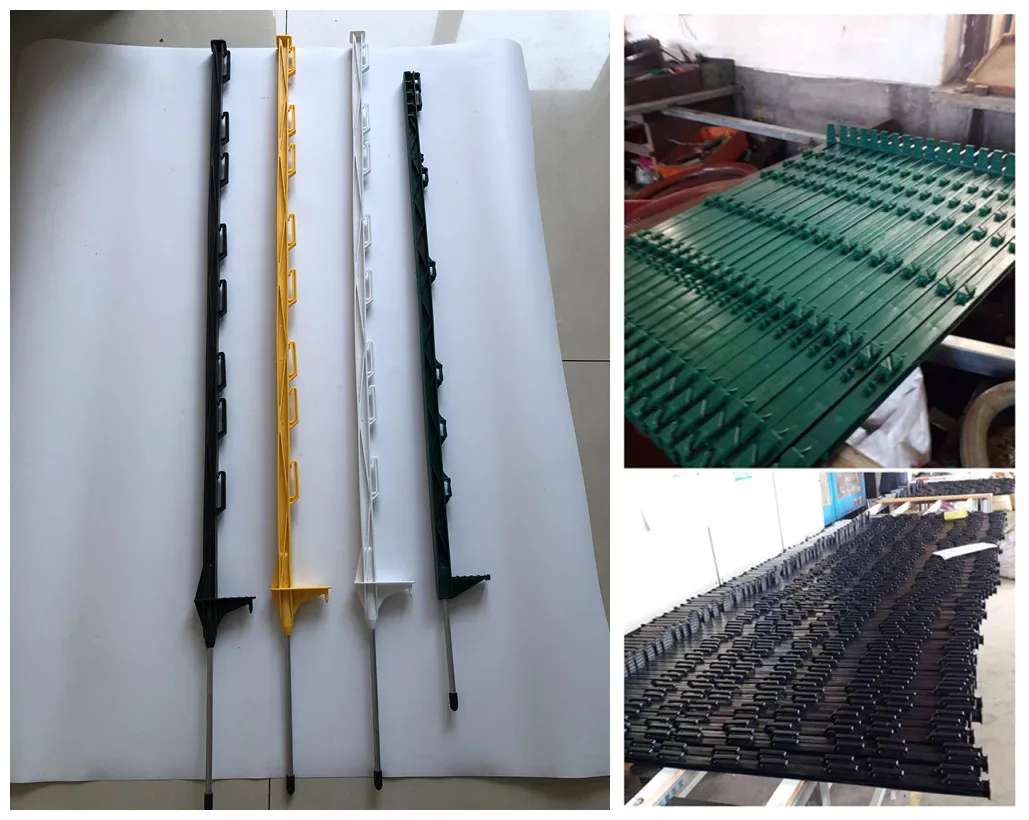 Electric Fence Poly Posts /plastic Step In Posts For Farm Fence Buy