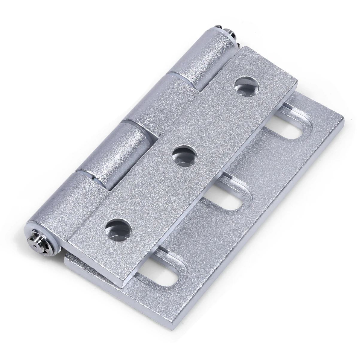 Precision Aluminum Silent Hinge AKQ01-G-Y-6363/6247/79 Butterfly Hinge with Waist Hole Fasteners Product manufacture