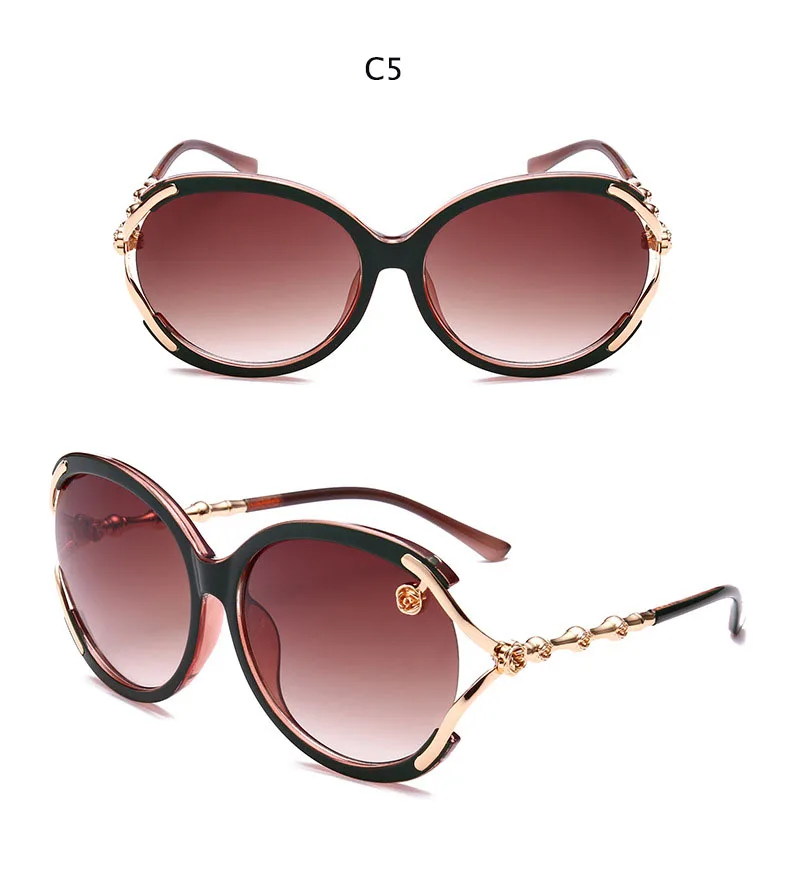 故事sh107 2021新款女士太阳镜新潮竹制大框架传唱lasses uv400