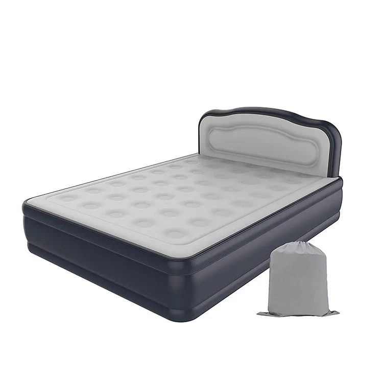 China Comfortable Durable Luxury Headboard King Size Inflatable Air Bed