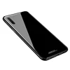Tempered Glass Case Protective Case Hard Back Soft Silicone Edge Banding For Samsung note 10