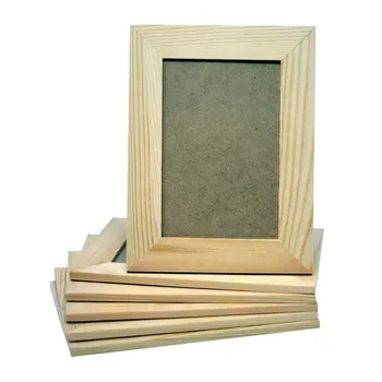 unfinished wood framed mirrors for crafts
