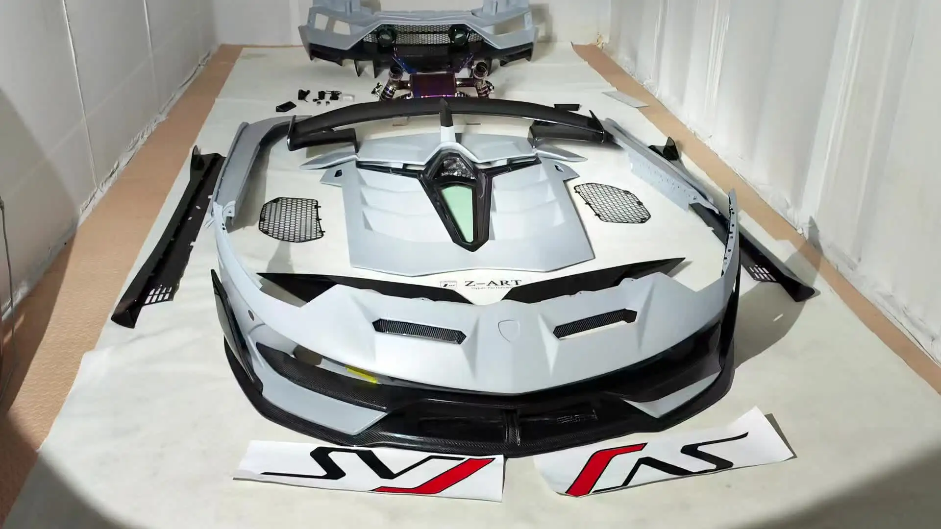 Z-ART SVJ Body Kit for Lamborghini Aventador - Upgrade!