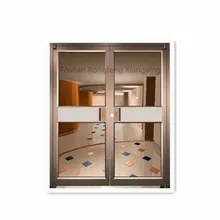 Входная дверь из стекла для офиса