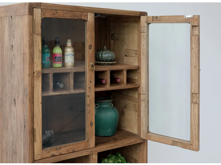 Living Room Furniture Chinese Reclaimed Wood Modern Simple