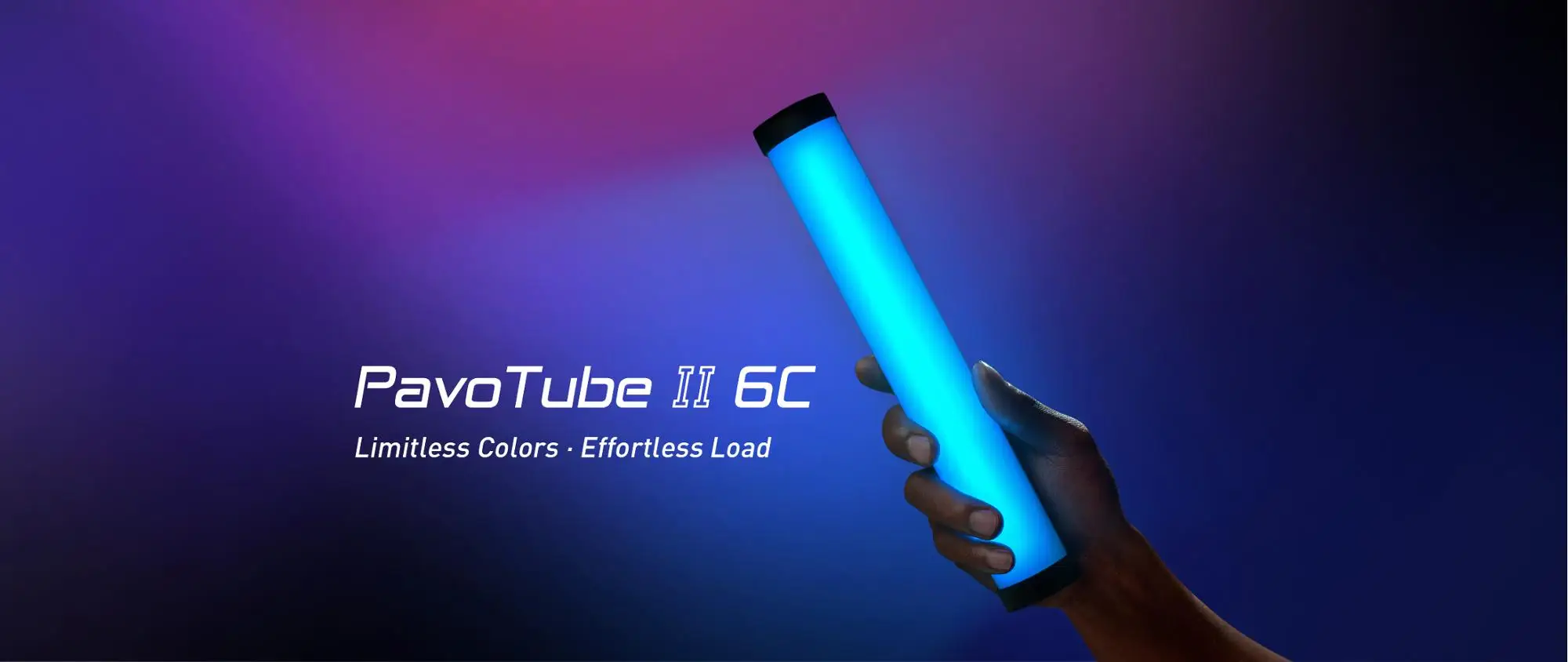 Nanguang NANLITE 6W Pavotube 6C RGB led tube light with build-in battery for Background Color, Filling Light