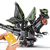 1166 PCS Educational Plastic Mobile APP Remote Control Intelligent RC Balanced Programmable Building Block Dinosaur Toys For Kid