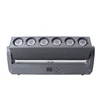 6x40w rgbw 4in1 wall washer zoom wash led pixel beam moving bar light