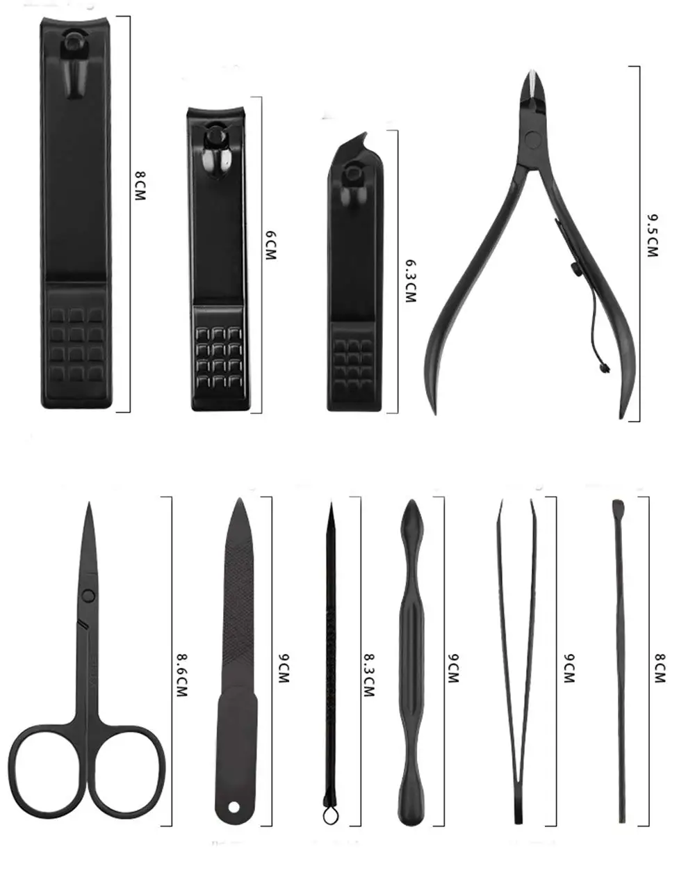 18 In 1 Grooming Kit Stainless Steel Professional Pedicure Set Updated 2019 Version Manicure Set.jpg