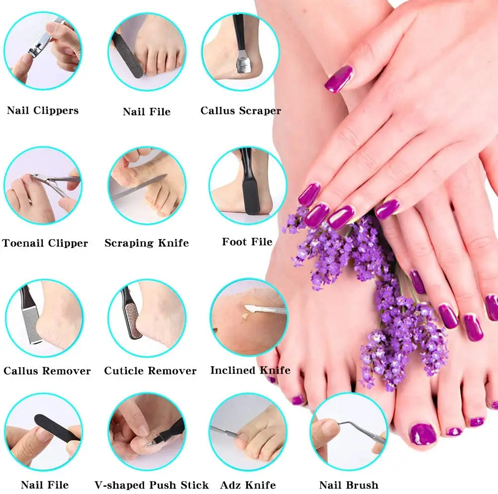 Foot Care Dead Skin Remover Callus Remover 15 Pcs Nail Clipper Manicure Peeling Pedicure Tool Manicure Set - Buy Menicure Pedicure Set,Manicure Pedicure Tools Set,Callus Remover Tools Foot File Set Product on Foot Care Dead Skin Remover Callus Remover 15 Pcs Nail Clipper Manicure Peeling Pedicure Tool Manicure Set - Buy Menicure Pedicure Set,Manicure Pedicure Tools Set,Callus Remover Tools Foot File Set Product on