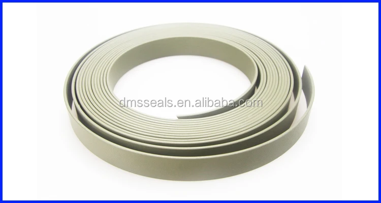 hydraulic cylinder seal 40% bronze carbon PTFE soft hard guide tape strip