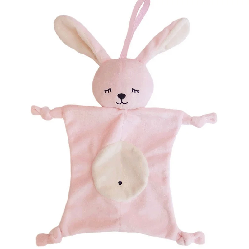 doudou baby comforter toy unicorn rabbit bear animal shape organic plush baby blanket