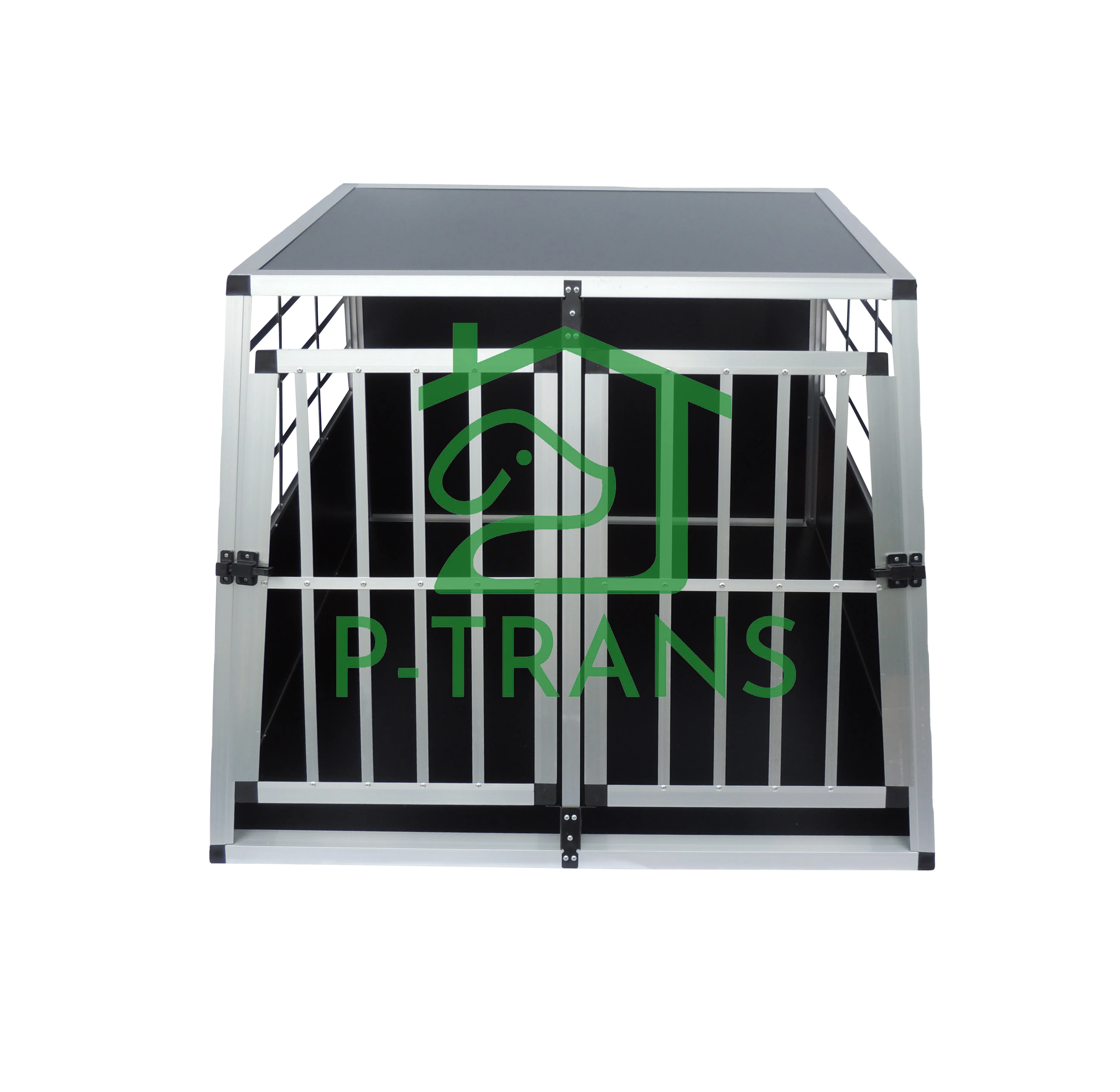 Sturdy Aluminium Dog Cage XXL - Perfect for Car Travel