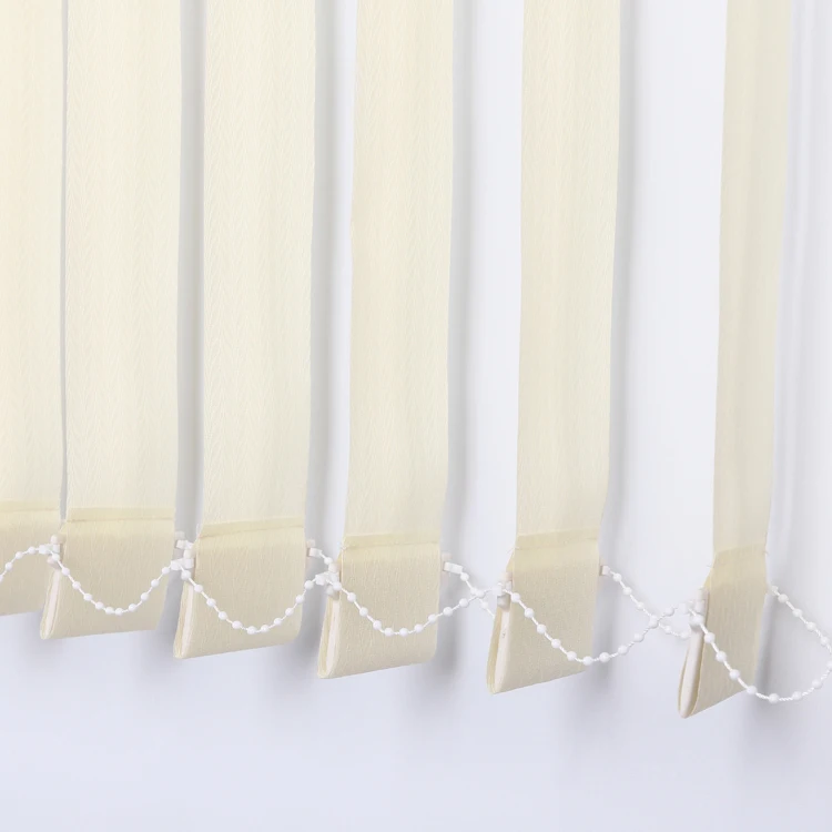 Smart Automatic Electric Motorized Vertical Blinds Blackout Fabric/pvc